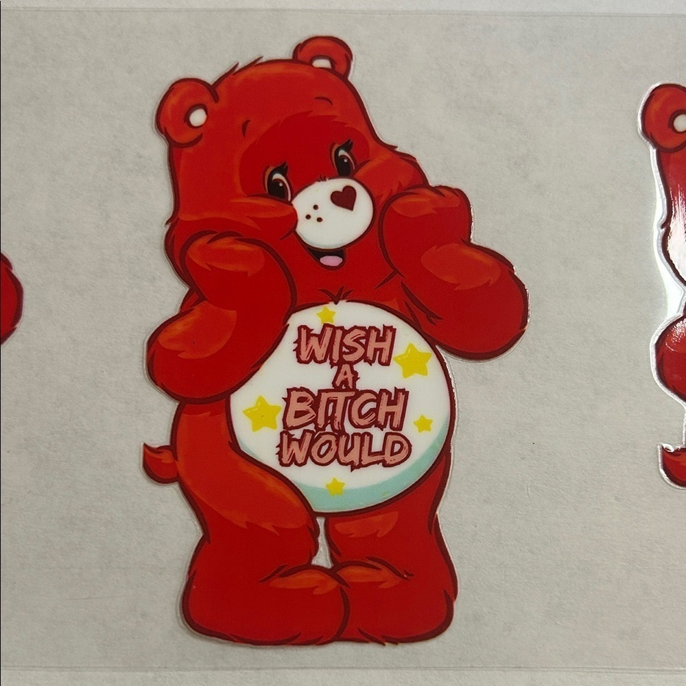 Wish a B*tch Would Cup Decal 125
